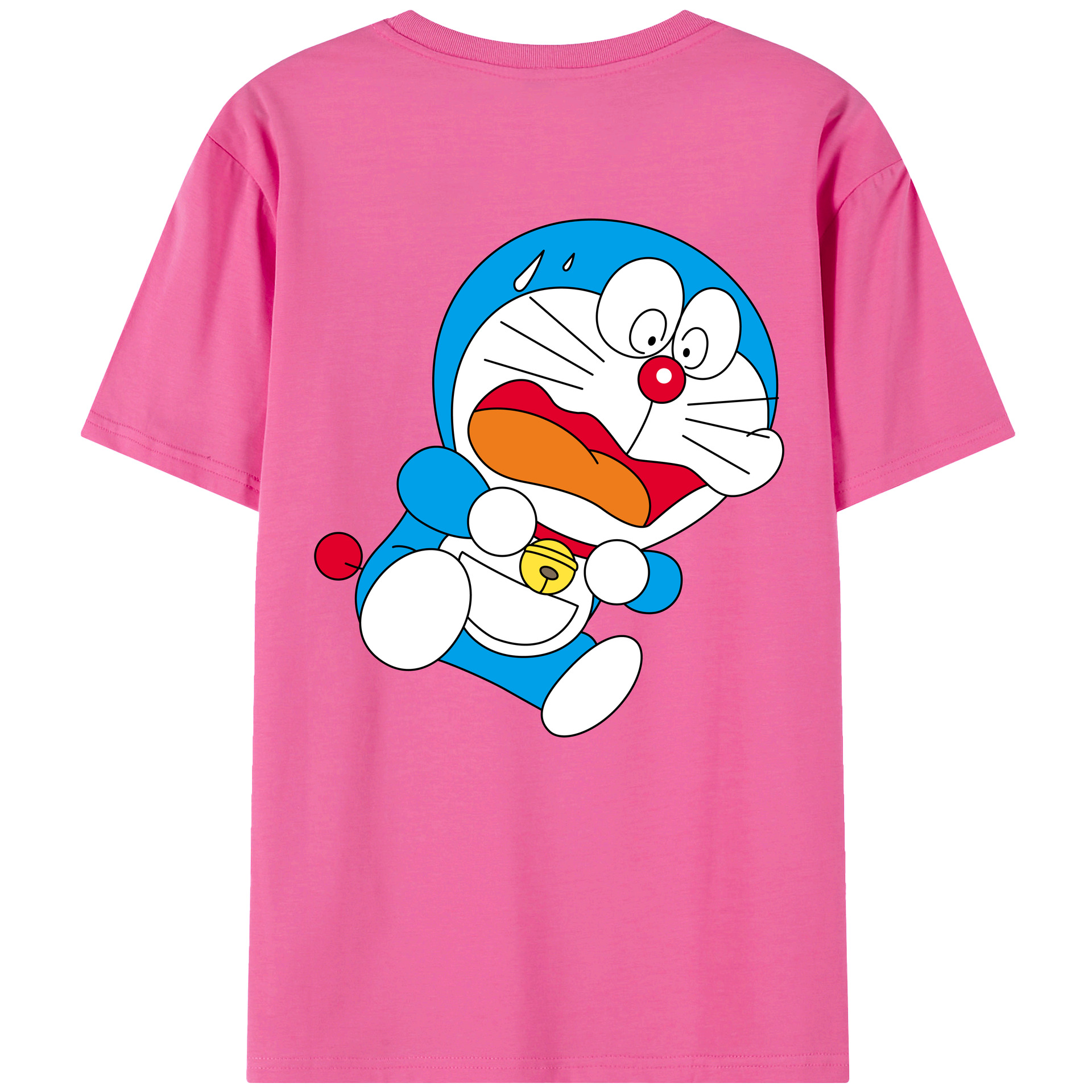 （画像用） ドラえもん Doraemon レディース半袖Tシャツ(バックプリント)